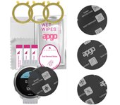 3 protectores de pantalla de cristal híbrido mate apgo para Suunto 3, sustituto de cristal templado, antiagrietamiento