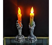 Manualidades realistas con forma de mano fantasma para Halloween, diseño de escena, decoración, fiesta de terror