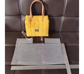 Tejer tejer hoja de malla de plástico Diy costura bolsa tejida accesorios monedero Makin