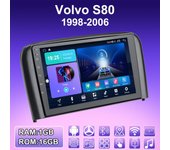 Radio de coche Android 2 DIN para Volvo S80 1998-2006, reproductor multimedia, unidad principal, navegación GPS estéreo, WIFI 1+16 GB 1+16GB