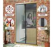 Mosquitera magnética de verano para puerta, antimosquitos, insectos, moscas, cortinas, puerta de cierre automático para puerta de cocina, mosquitera, mosquitera 70X200CM