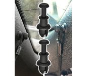 Paquete de maletero, correa para estante, Clips de cuerda, bandeja, colgador de cuerda, gancho pivotante para Volkswagen GOLF 5 Mk6 Tiguan Polo UP T-CROS, 2/4 Uds.