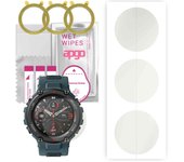 3x apgo Hydrogel Matte Screen Protector for Amazfit T-Rex Pro, Hydrogel Film, Flexible, Soft TPU with positioning layer easy installation