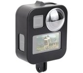 Carcasa protectora PULUZ de aleación de aluminio CNC para GoPro Max(Negro) negro