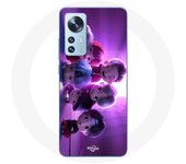 Coque pour Xiaomi Mi 12 / 12X BTS TinyTAN Animation Affiche RM Jin Suga J-Hope Jimin V Et Jungkook M