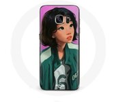 Coque pour Samsung Galaxy S6 Edge Squid Game Kang Sae Byeok art