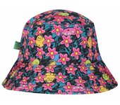 Sombrero de pescador con estampado floral integral de Toy Story One Size negro