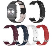 Correa de reloj Correa de pulsera de repuesto de cuero Compatible con Oppo Watch3 / Oppo Watch3 Pro for oppo watch3 rojo