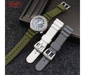 Correa de reloj de goma de 22mm para Seiko PROSPEX, correa de silicona para buceo, resistente al agua, deporte, pulsera de repuesto para hombre, accesorios para reloj 22mm