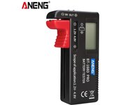 ANENG BT-168 PRO Probador de batería Probador de tipo de pantalla digital Comprobador de batería Capacidad de la batería negro
