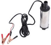 Bomba de transferencia eléctrica de aceite, agua y combustible diésel sumergible desmontable de 12 V CC y 51 mm