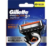 P&G Japan Gillette progride manual, 4 replacement blades Men's Replacement Blades Razors for Men Place the used blade in an empty space in the case an