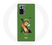 Coque pour Xiaomi Redmi Note 10 Pro One piece Manga Zoro epée