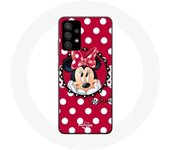 Coque pour Samsung Galaxy A13 4G / A13 4G Lite Minnie Mouse Dessin animé Rouge