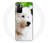 Coque Redmi Note 11 5G Chien Samoyède Blanc