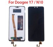 Pantalla LCD para Doogee Y7 N10 pantalla LCD Digitalizador de pantalla táctil reemplazo de montaje completo negro