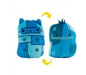 Peluche 2 en 1 Cats Vs Pickles - Azul el gato y el pepino