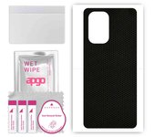 apgo Protective Skin Sticker for the back compatible with Xiaomi Mi 11X Pro, Wrap Film, Foil, Vinyl - Pattern Matrix