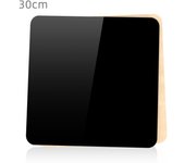 Tablero de fondo para mesa de exhibición reflectante acrílico para fotografía PULUZ de 30 cm negro