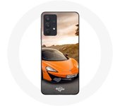 Coque Maniacase pour Samsung Galaxy A32 4G Formule 1 McLaren Orange