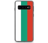 Coque Téléphone - Samsung - Galaxy S10 - Drapeau Bulgarie - Souple - Multicolore