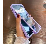 Funda transparente de lujo 360 de cuerpo completo frontal + trasera para iPhone 13 14 11 12 Pro Max XS X XR 7 8 Plus SE funda de silicona a prueba de golpes iPhone 14 Pro Max negro