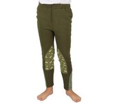 Pantalones de montar para niños pequeños de la colección Little Knight para la granja 9-10 Years verde oliva oscuro