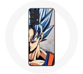 Coque pour samsung galaxy A32 5G Anime Dragon Ball Goku Cheveux bleu