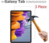 Protector de vidrio de 3 piezas para Samsung Galaxy Tab S7 2020 t870 t875, película protectora de pantalla para Samsung Galaxy Tab S7 Plus T970 975 S5E T720 S4 S3 S2 For TAB S3 8.0 T719