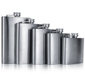 Petaca de acero inoxidable, petaca portátil para licor, botella para beber a prueba de fugas, soporte para alcohol, vino y whisky, artículos para beber para fiestas de bodas