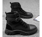 Zapatos de motocicleta impermeables para Ridng, Botas de Motocross, zapatos de lanchas, Botas de velocidad profesional para carreras de motos Dain, Botas para hombres 39-44 39 negro