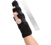 Férula para dedo en gatillo, protector de muñeca, férula para fractura, férula metacarpiana ajustable, soporte para mano, artritis, fractura rota, 1-2 piezas