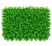 Planta verde artificial, césped verde artificial, decoración de paredes para hoteles, cafeterías y telones de fondo.