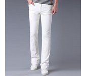 Pantalones Hombres Pantalones Micro-Acampanados Casuales para Hombres, Pantalones De Pana, Versión Coreana De Pantalones Acampanados Elásticos Y Ajustados 28 verde del ejército