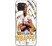 Funda Maniacase para Samsung Galaxy A03 Kylian Mbappe Real Madrid fondo de pantalla celebración