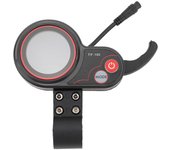 Patinete eléctrico TF 100 de 48 V con pantalla LCD y acelerador de pulgar, 6 pines, resistente al agua