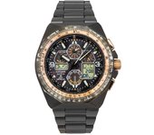 Reloj para hombre Citizen Promaster Skyhawk A-T Edición Limitada Aniversario Esfera Negra Eco-Drive JY8146-54E 200M negro