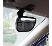 Espejos auxiliares retrovisores para asiento de bebé, gran angular, para vehículo de coche one size negro