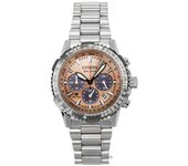 Reloj para hombre Citizen Promaster Sky Cronógrafo Acero Inoxidable Esfera Marrón Eco-Drive Diver's CA4664-60X 200M marrón