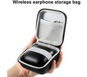 Estuche rígido a prueba de golpes para guardar auriculares inalámbricos de goma EVA para Powerbeats Pro/3 negro