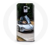 Coque maniacase pour Samsung Galaxy A8 2018 Formule 1 McLaren Voiture Gris