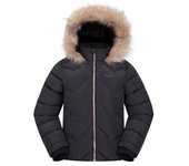 Chaqueta corta acolchada Galaxy para niños de Mountain Warehouse 7-8 Years color rosa