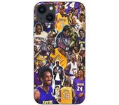 Coque Maniacase pour iPhone 14 Plus kobe bryant all generations champion NBA