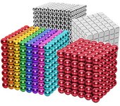 3MM 512PCS 3D DIY Buckyballs Bolas magnéticas Construcción de cuentas de neocubo Arquitectura Diversión Estrés Presión Juego para niños Rompecabezas Juguetes de mesa