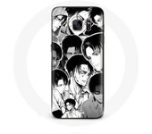 Coque pour Samsung Galaxy S7 Edge Attaque des Titans Manga Levi Ackerman