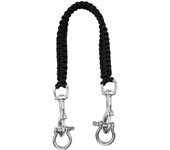 Cordón para cámara de buceo resistente a la corrosión y al óxido, rotación flexible de 360 grados, accesorios de buceo para negro