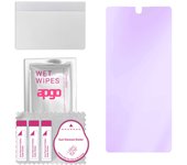 apgo Vidrio protector híbrido Anti-Blue 9H compatible con Samsung Galaxy S20 FE 5G, nano vidrio flexible, excelente reemplazo para vidrio templado, resistente a rayones