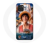 Coque pour Samsung Galaxy A03 One Piece Luffy Affiche Personnages Art Saison 1