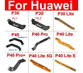 Cable flexible de placa base para Huawei P30 HL1 HL2 P30 Lite P40 Pro Plus P40 Lite E 5G placa principal conectar piezas de cinta flexible de placa base P30 Lite