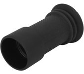 Cubierta de goma para ocular de telescopio antiimpacto, parasol para ocular de 40 mm